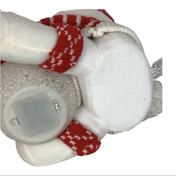 Avon Snowy Glow Plush Snowman LCD Multicolor Light Changing Christmas Decoration - Picture 6 of 14